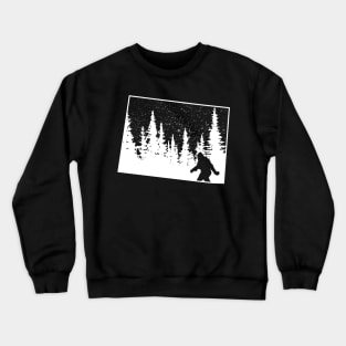 Colorado Bigfoot Gift Crewneck Sweatshirt